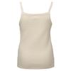 Fruit of the Loom Casual Waffle Fabric Thermal Cami Underwear for Women, Off-White