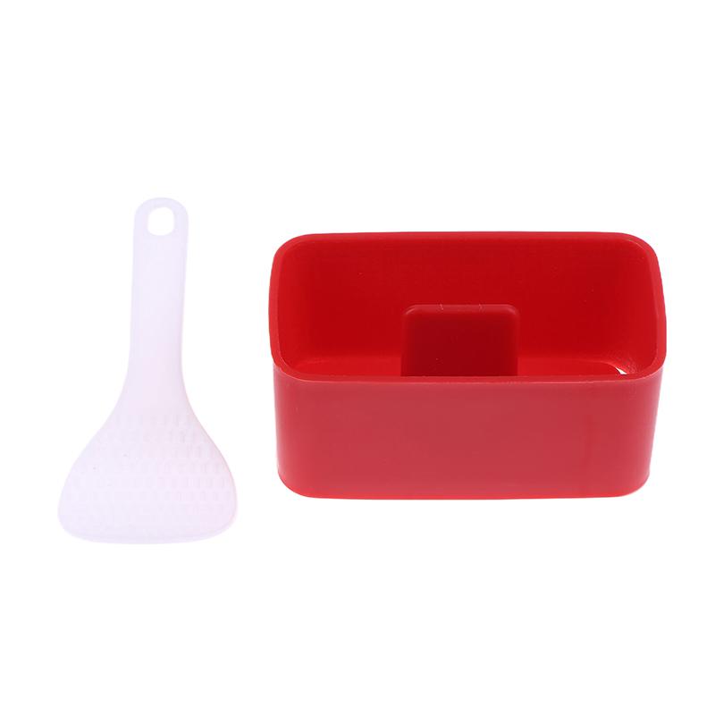 Gjør-det-selv Sushiformer Matpresse Non-stick Rektangulær Trekantet Sushilager Verktøysett Kjøkken Bento Risballsett