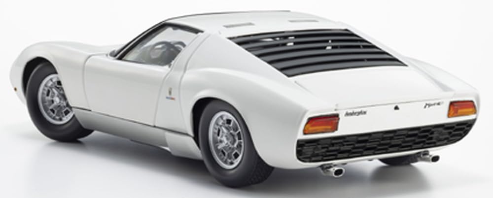 Kyosho Original 1/18 Scale Lamborghini Miura P400 (White) Finished Product KS08314W