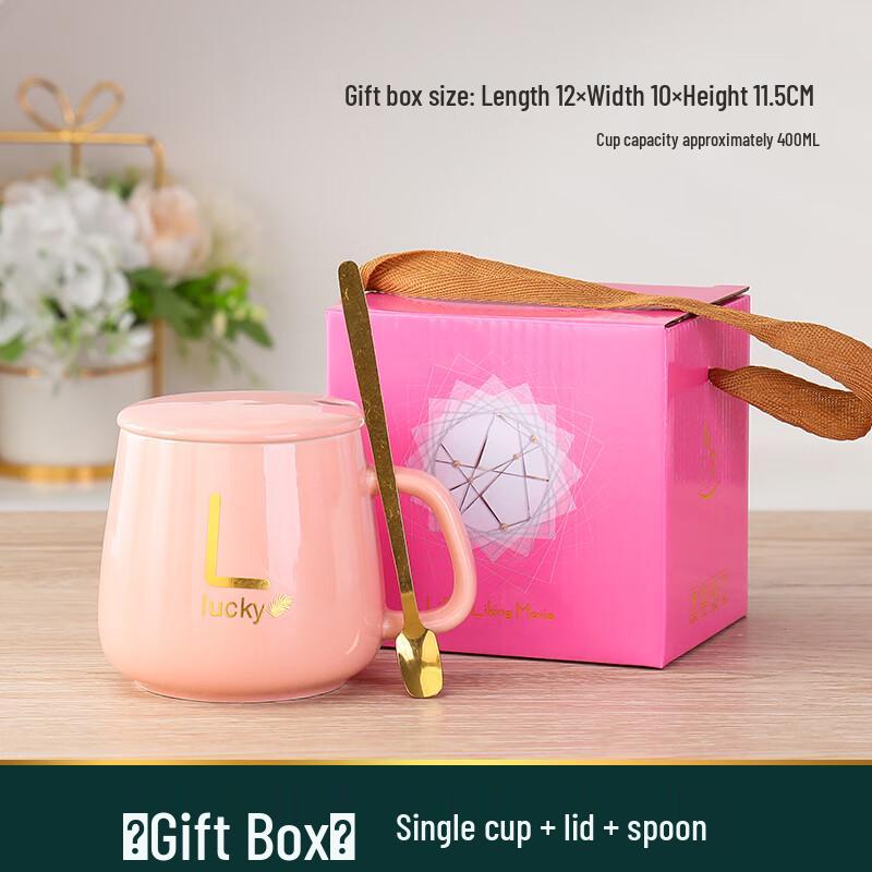 Gimi 55°C Warming Ceramic Mug with Lid & Spoon