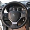 Husă volan din piele naturală cusută manual pentru Suzuki Vitara