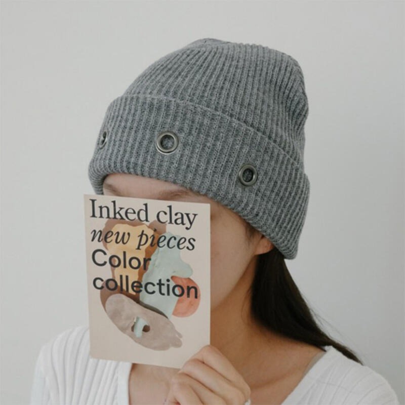 Women's Achromatic Goljini Men's Folding Beanie