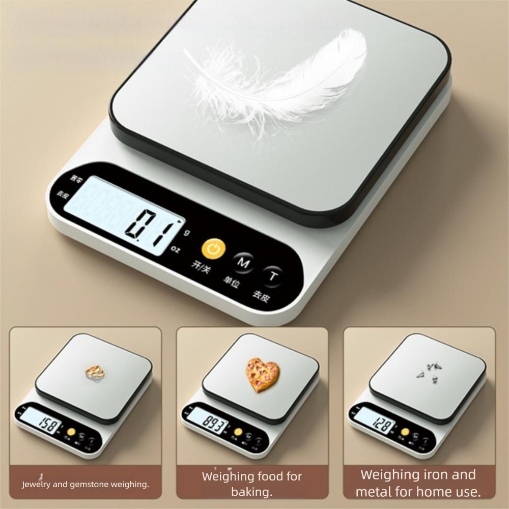 LCD Backlight Display High Accuracy Gram Scale Mini Digital Kitchen Scale  Jewelry Weighing