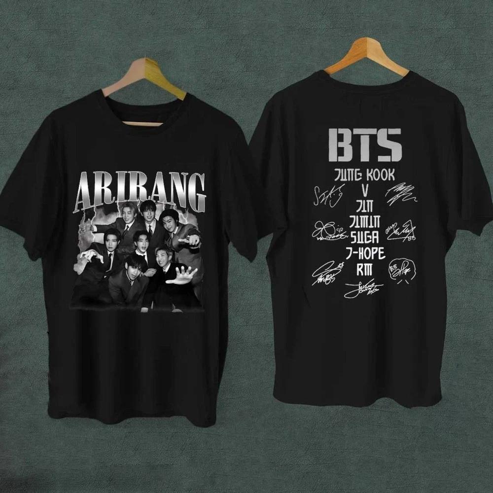 BTS Arirang Vintage World Tour 2026 Kpop Army Fan TShirt S