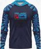 2024 New Long Sleeve Hooded Fishing Suit Lightweight Sunscreen UV Protection UPF 50 Luya Fishing Suit
