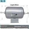 Horizontal Air Compressor Vacuum Buffer Tank - Small Energy Pressure Receiver