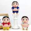 Crayon Shin Chan Pvc Action Figure With Interactive Belly For Collectors And Kids