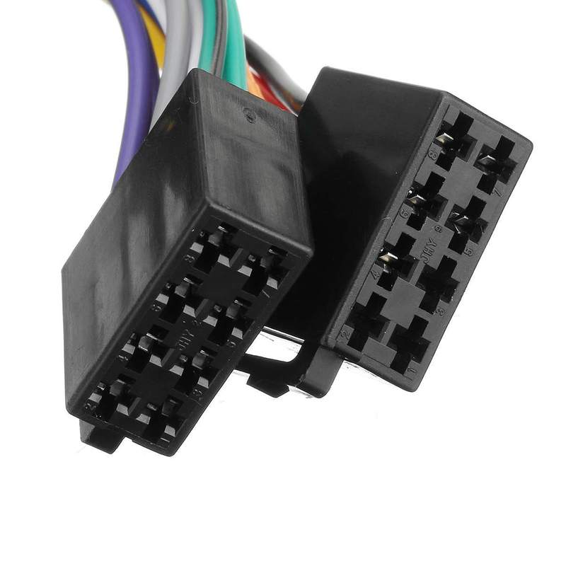 Suitable for Volkswagen Golf MK4 Car ISO Harness Stereo Radio Plug Adapter Male and Female Wiring