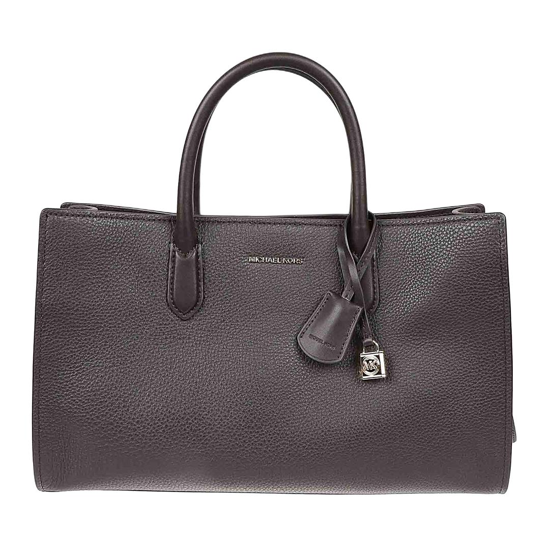 

Michael Kors Mk Scarlett Logo Lock Tote Bag Women tote bags Chocolate 30F4GETS2L-CHOCOLATE Basic Set (Bag+Dust Bag)