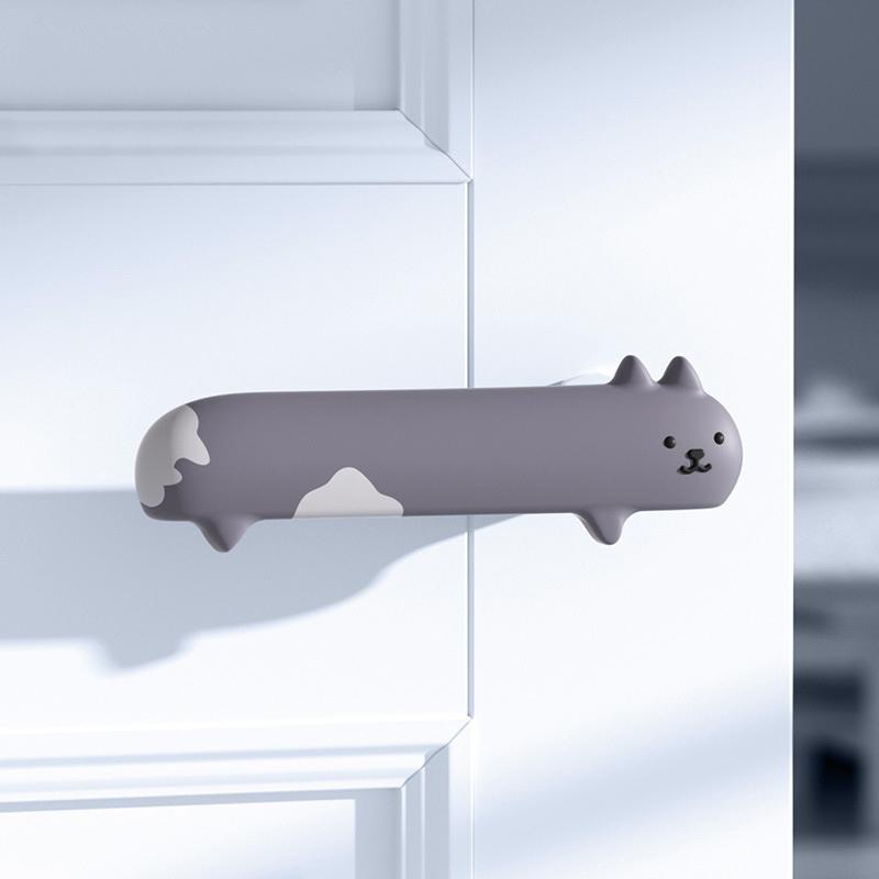 

Противоударные силиконовые накладки на дверные ручки, защитные накладки, защита от холода для дома