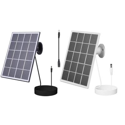 Solar Panel for Security Camera Solar Panel Outdoor Rechargeable Battery Camera Waterproof Adjustable Security Mount
