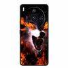 For  Iphon 14 Luxury Phone Case Apple Iphone14 Pro Pro Max Plus Black TPU Soft Cover Silicone Shield Animal Lions Tiger Bunper