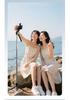 Retractable Bluetooth Selfie Stick and Tripod with Fill Light for Mobile Phones