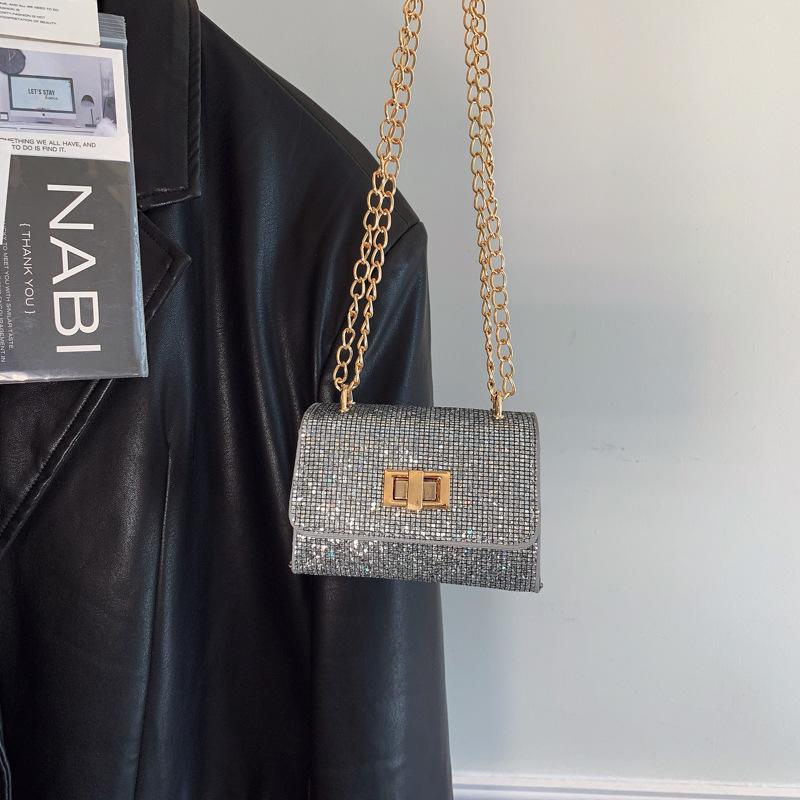 Niche Korean high-value 2025 spring and summer exquisite portable high-value chain crossbody small bag women's versatile