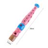 20cm Baby Musical Instrument for Children 6-Holes Recorder Short Flute Wooden Flute Cartoon Flute