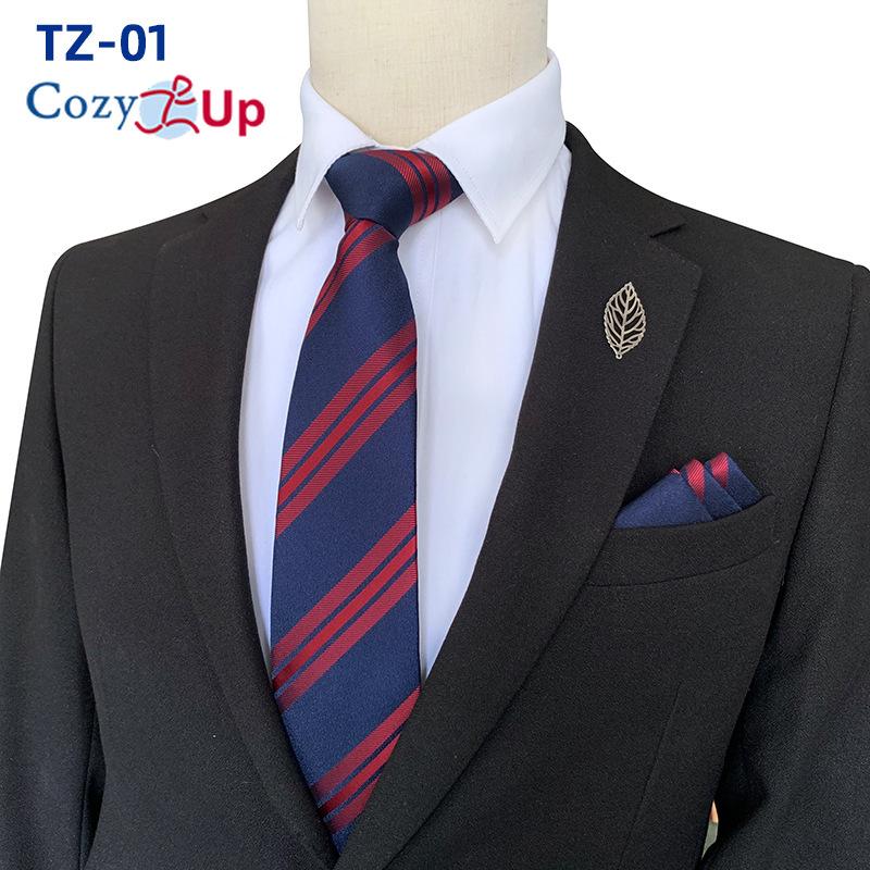 Conjunto de gravata de duas peças com flores para homens, listra, gravata, lenço de mão, paisley, xadrez, gravata