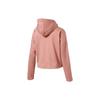 Puma Logo Letter Print Drawstring American Style Hoodie Women Hoodies Pink 852166-31