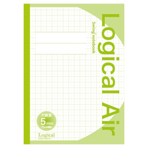 Nakabayashi Note Logical Air Lightweight Notebook 5mm B5 5-Book Pack HB5-H502-5P