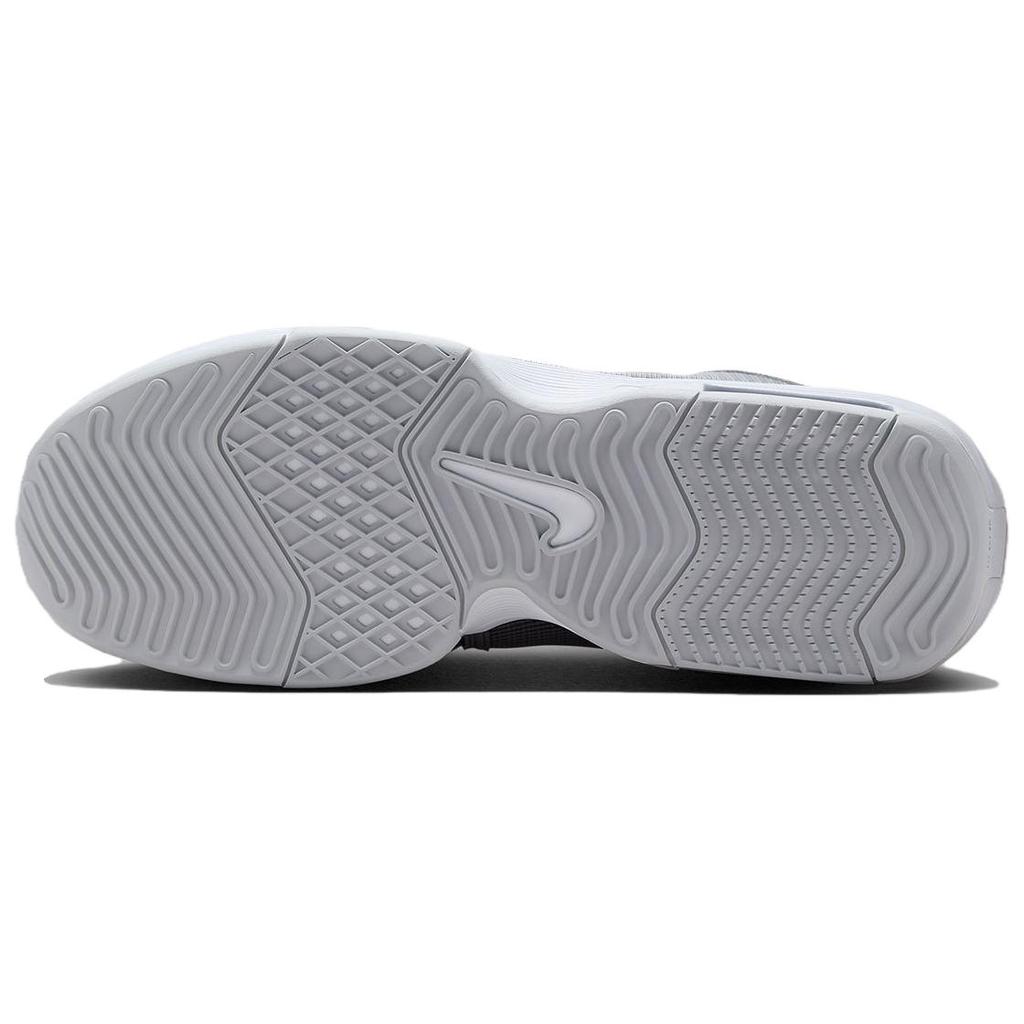 New Nike Witness 8 Lebron'Team Bank' Abrasion Resistant Breathable Mid top Basketball Shoes Men's White Gray FB9944-001