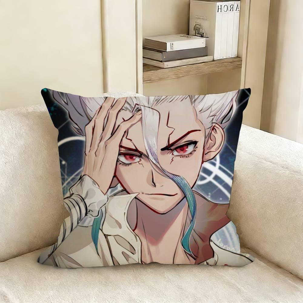 Dr SSTONE Various Sizes Square Pillow Case For Car Home Bedchamber Decor