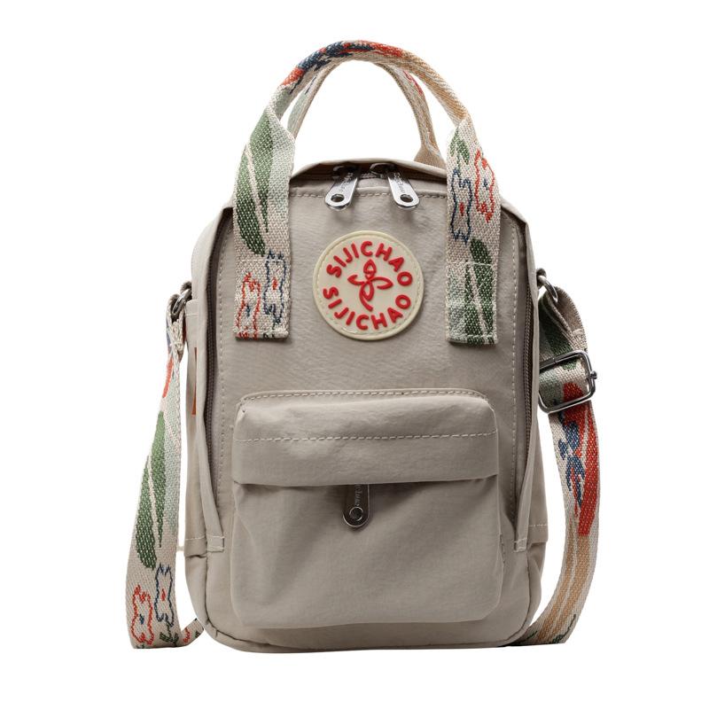 Mobile phone bag women's mini small bag small satchel travel light leisure messenger bag women's summer student canvas bag