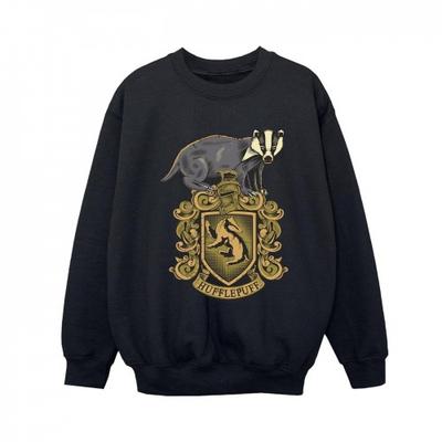 Hufflepuff Sketch Wappen-Sweatshirt für Jungen