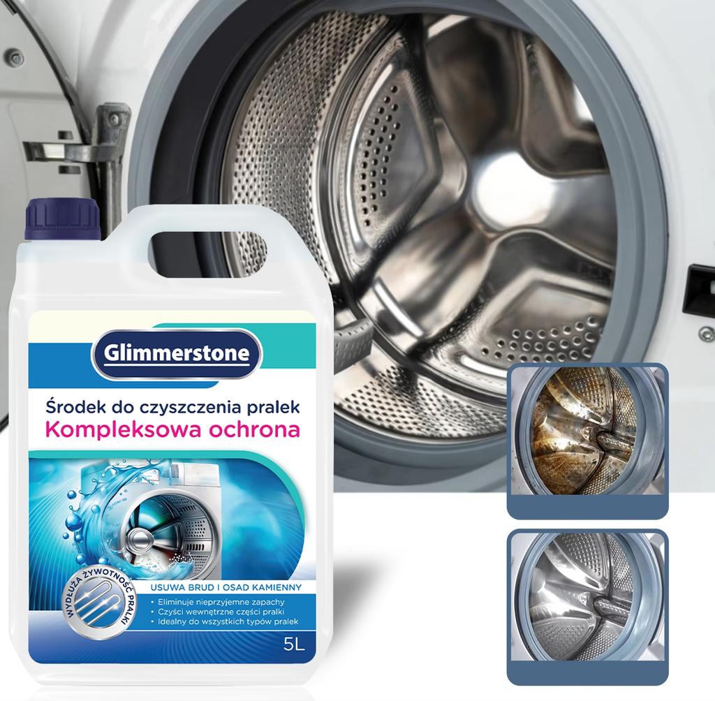 Washing Machine Cleaner Gel Removes Limescale from Heater Bad Odors 5L