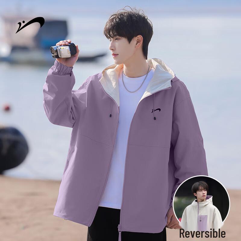 

Guirenniao Men s Reversible Hooded Workwear Jacket 2XL