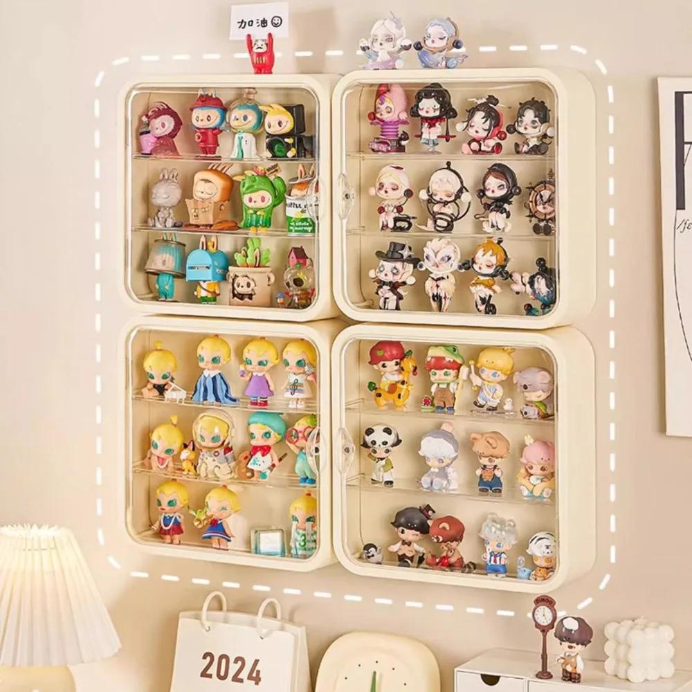 Blind Box Storage Box Wall Mounted Large Capacity Frame Dust-Proof And Moisture-Proof Acrylic Manual Storage Showcase Display
