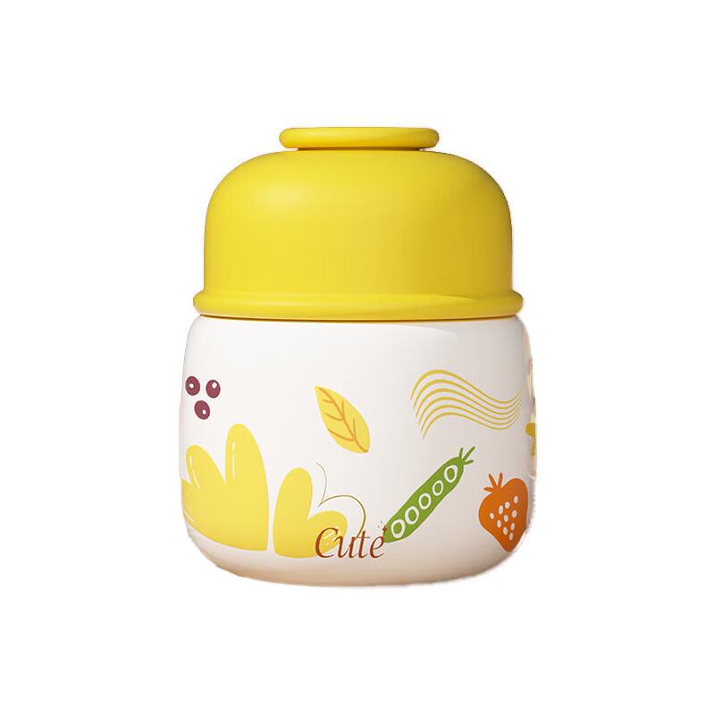 APLO Cartoon 500ml Stainless Steel Thermos Cup with Spoon