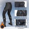 RENHE Winter Motorcycle Thermal Rider Pants with Fleece Lining and Waterproof and Windproof Racing Pants for Warmth and Size 2XS Women's Pants,