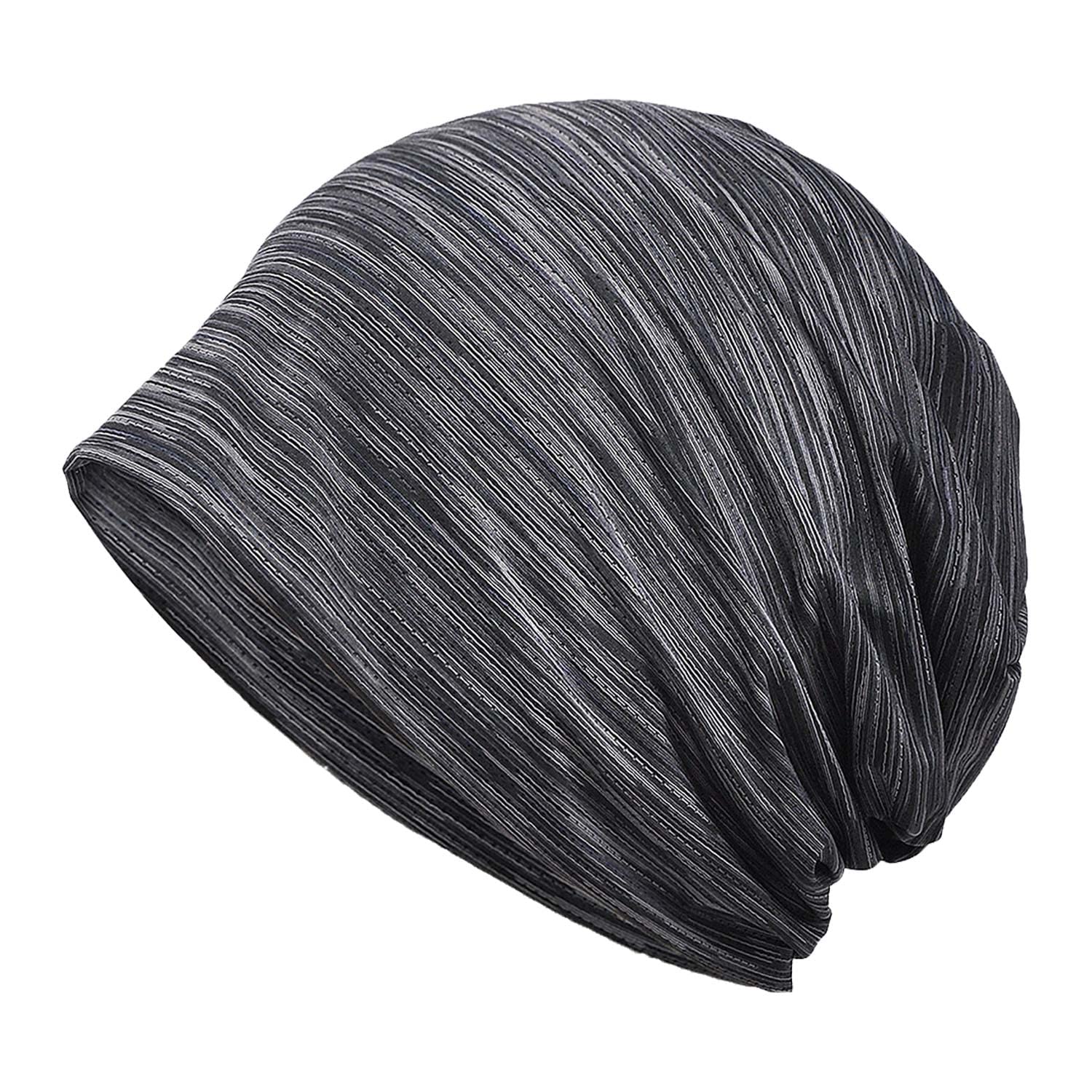 

Вязаная шапка Duoyeree для и Осени и Медицинского ухода Мягкий нейлон Темно-серый Весна, Лето, [Охлаждающий материал, Влагоотводящий, Быстросохнущий] Тонкая, Дышащая,