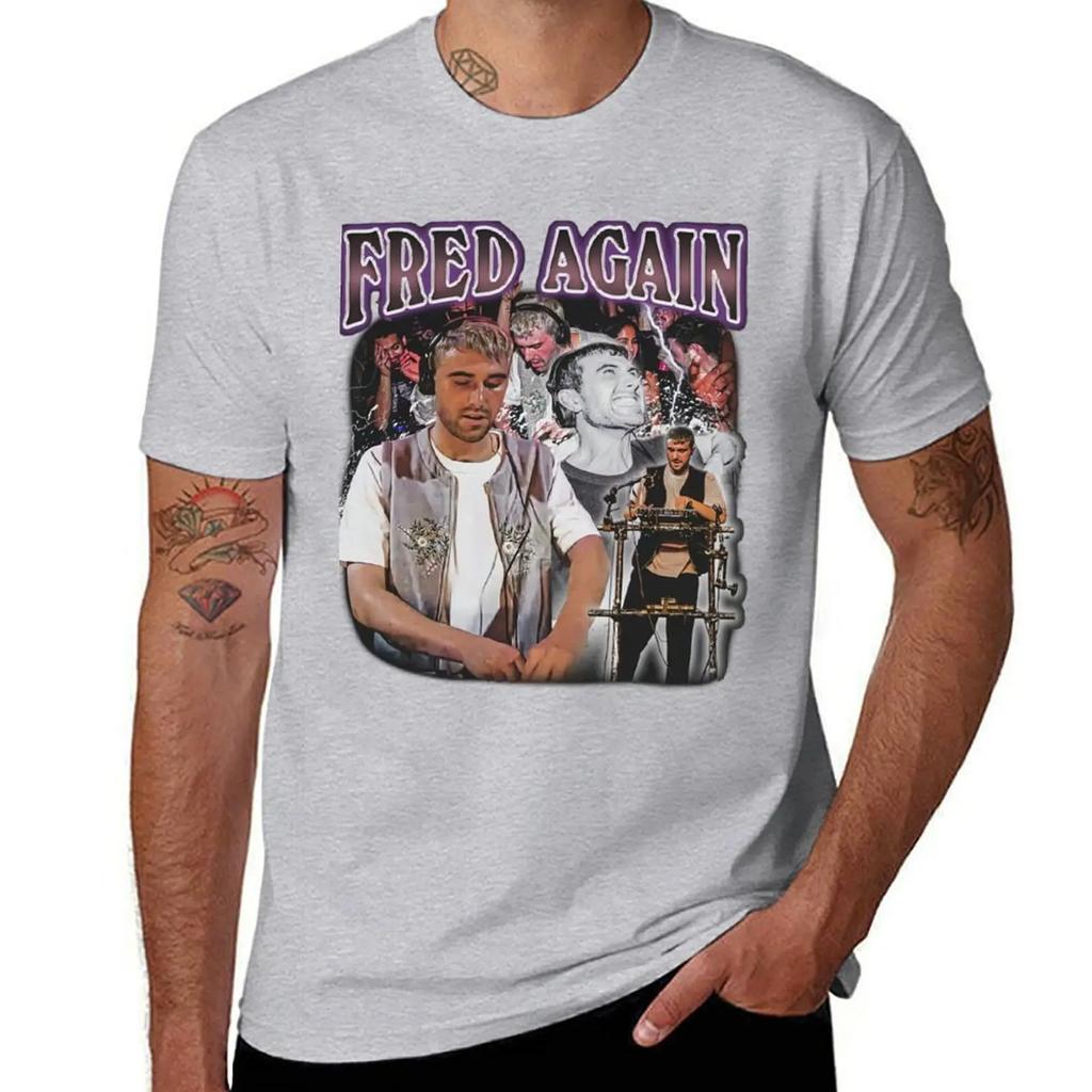 Fred Again Vintage T-Shirt oversized für einen Jungen Sweatshirts, Herren