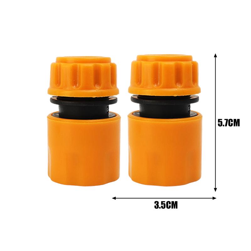 6-1PCS Garden Hose Quick Connector Faucet Extender Hose Connection Joint Garden Water Pipe Connectors Watering Pipe Fittings