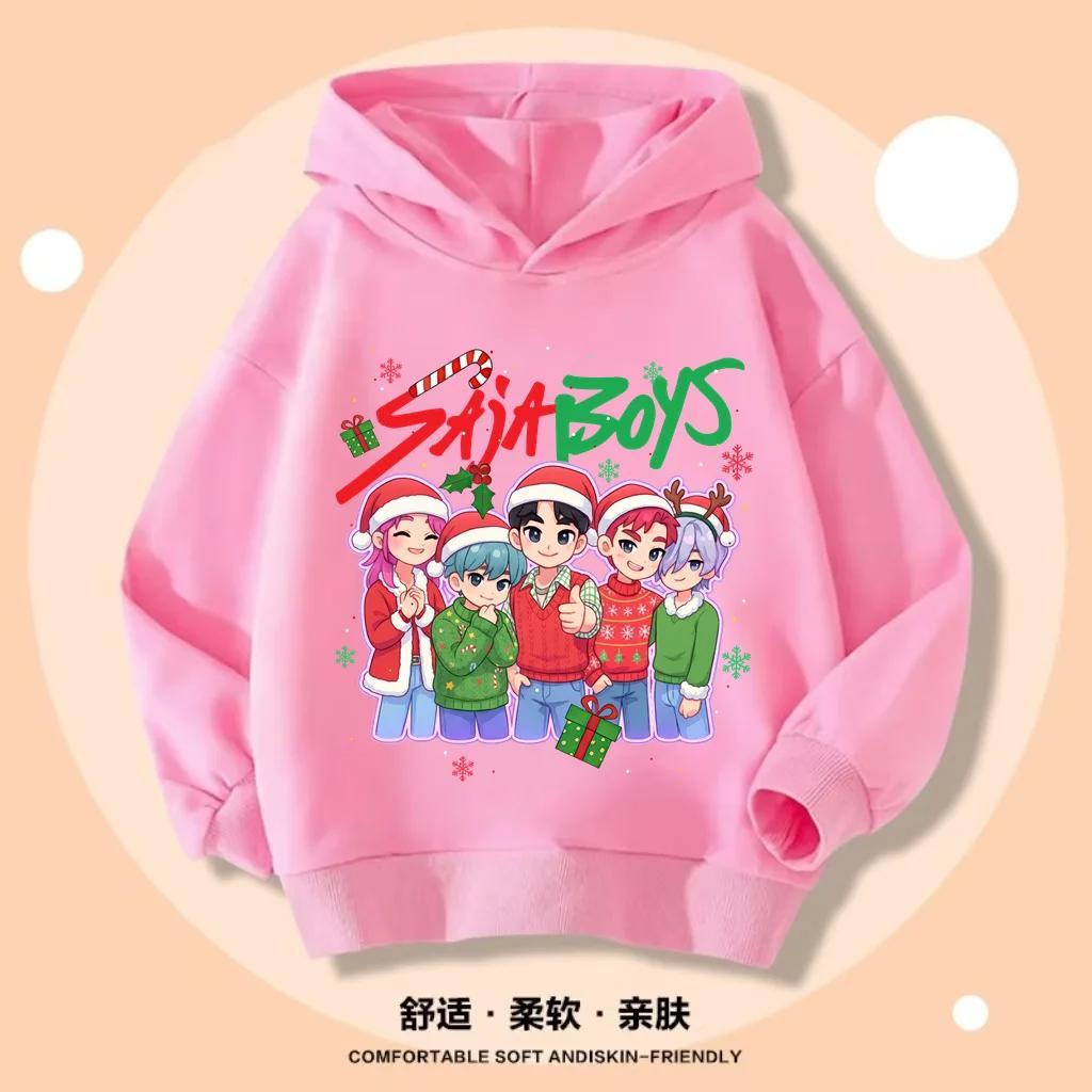 KPop Devil Hunter Huntrix Hoodie Christmas Gift Children's Hoodie Princess Girl Fashion Spring and Autumn Hooded Pullover