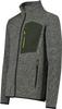CMP Man Fleece Jacket (32H2147) Мужская трикотажная куртка kaki/nero/acido