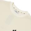 MLB Base Logo Sweatshirts Unisex White Crew Neck Moderate Regular 3AMT00314-50CRS