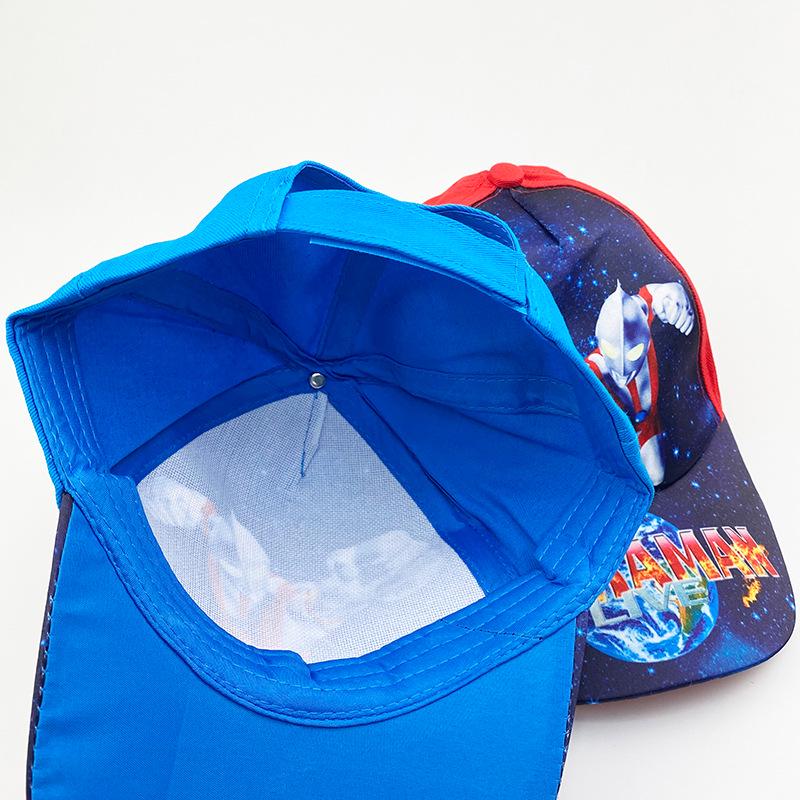Superhero Kids' Sun Protection Hat for Spring/Summer – Cartoon Boys' Baseball Cap with Duckbill Visor