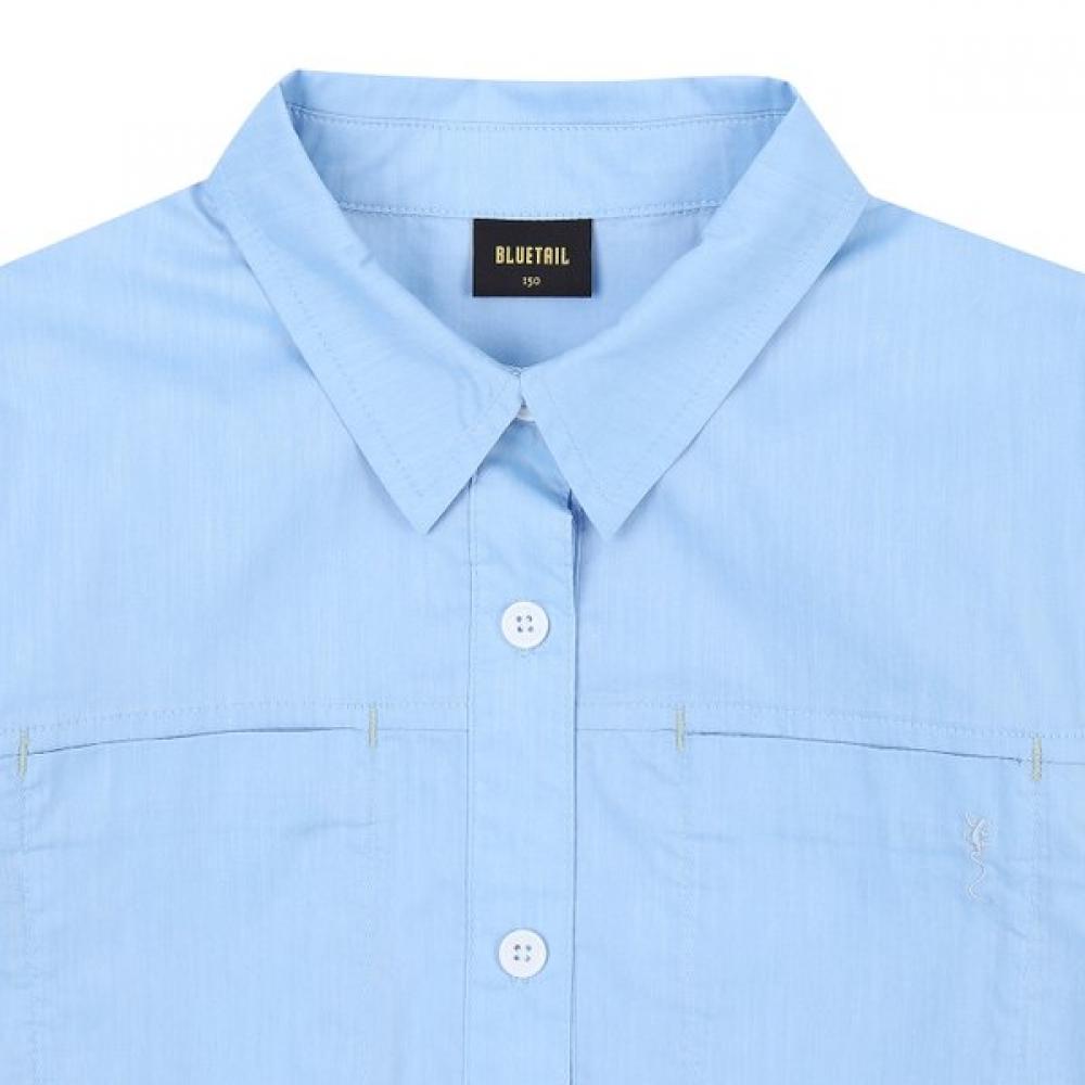 Bluetail Sky Blue Collar Shirt Azb2bl01sb
