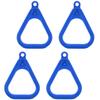 4Pcs/set Kids Outdoor Indoor Swing Ring Playground -Blue