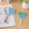 Heart-Shaped Portable Hand Mirror