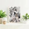 Modern Animal Wall Art Poster Loving Lion Family Canvas Painting Print for Living Room Picture Home Wall Decoration Cuadros