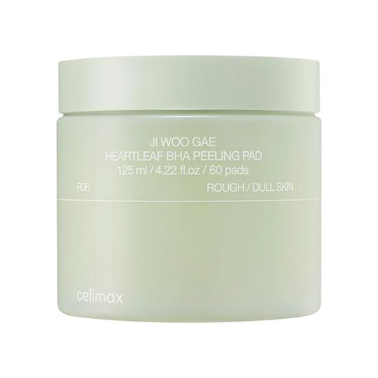 

Celimax Ji Woo Gae Heartleaf BHA Peeling Pad – 125ml / 60 Pads