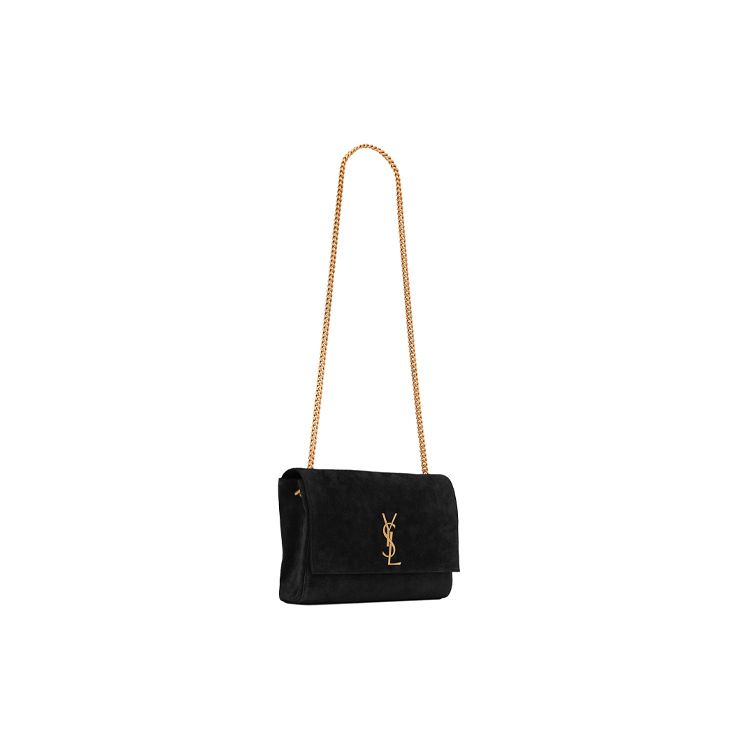 Saint Laurent Ysl Kate Reversible Shoulder Bag Women Shoulder Bag Black 553804-0UD7W-1000