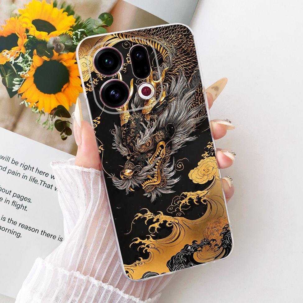 Clear For Oppo Find X9 Case Cover Cute Cat Fashion Butterfly Luxury Painted Soft Casing For Oppo CPH2797 PLJ110