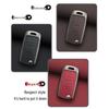 Volkswagen Key Case for Magotan, Passat, Tiguan, Sagitar, Tayron, CC, Lavida - Men's Car Key Shell with Buckle