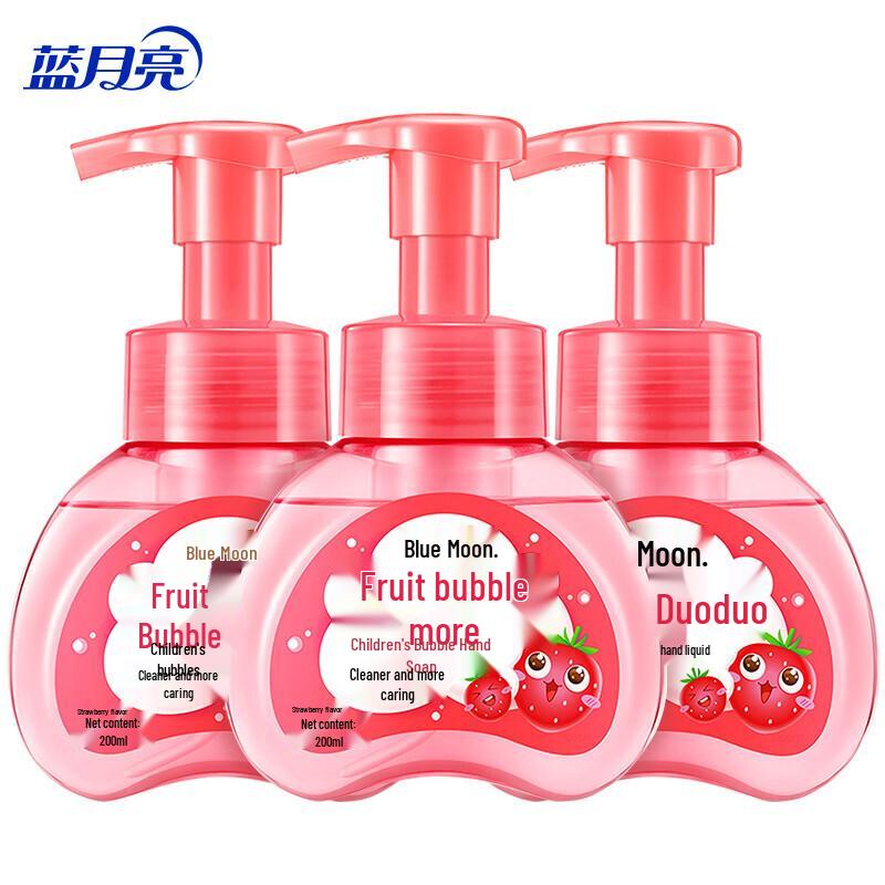 

Blue Moon Kids Strawberry Foaming Hand Wash (3x200ml)
