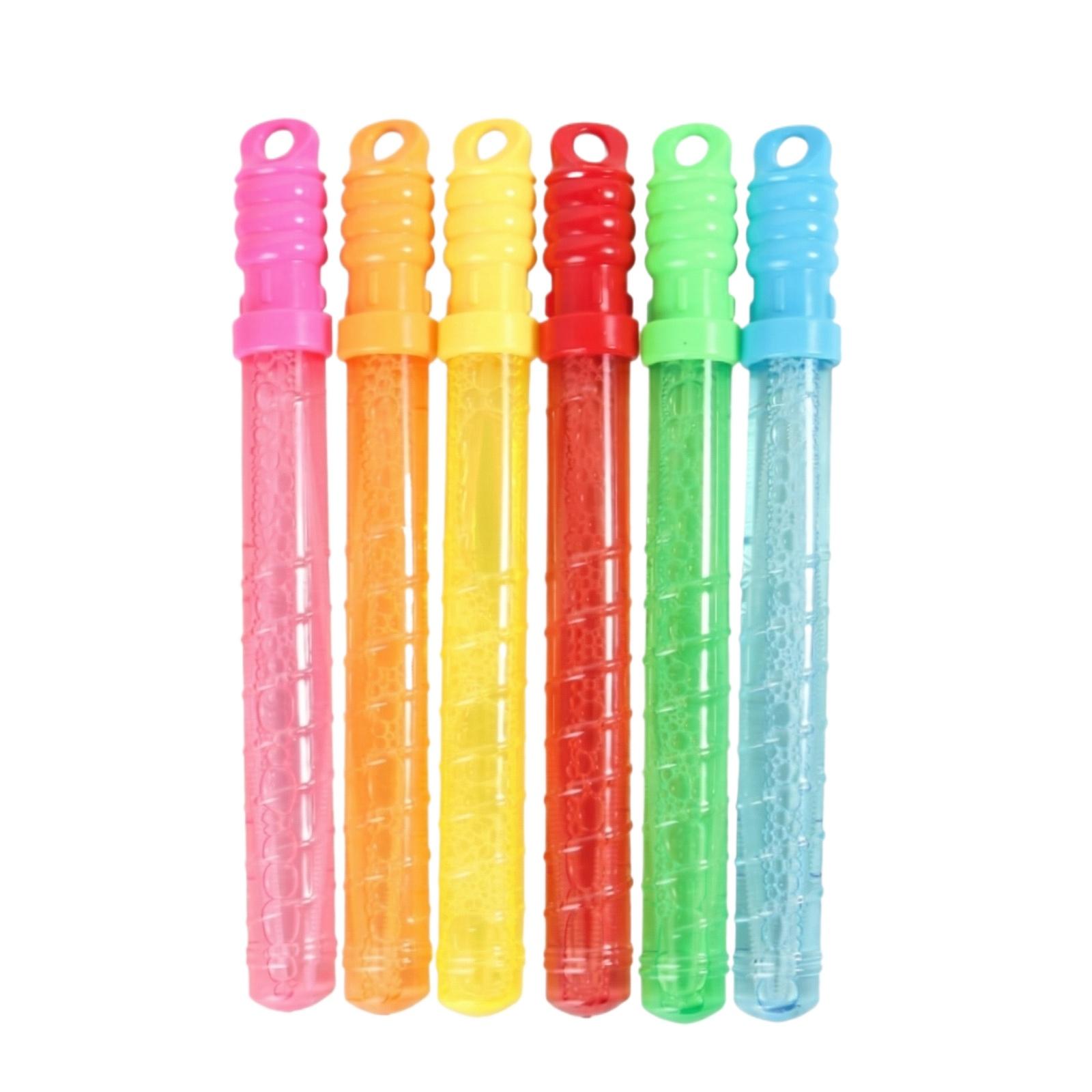 

Bubble Wand With Multicolor For Children Ages 3+ , The Same Blowing Bubble Stick Summer Outdoor Bubble Blowing Toys100ml One Size