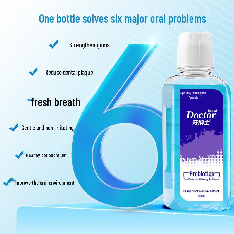 Dr. Ya Probiotic Gum Care Whitening Mouthwash 2-Pack