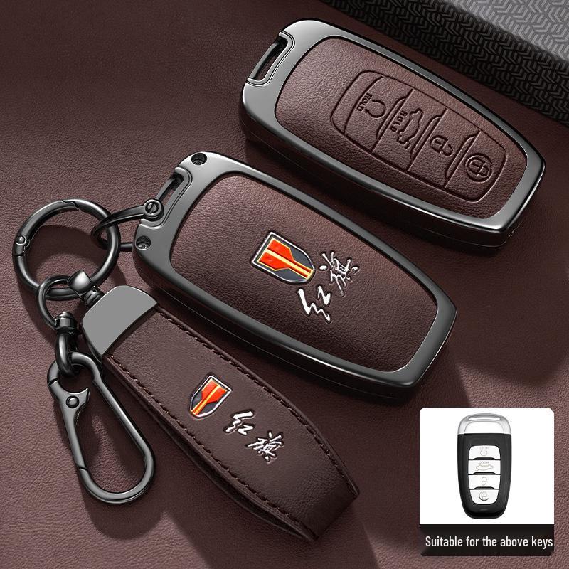 Hongqi H5/E-HS9 Car Key Case: Drop-proof, Stylish, Unisex Protection Shell.